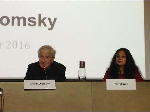 UNU-GCM hosts Prof. Noam Chomsky--Graduate Masterclass