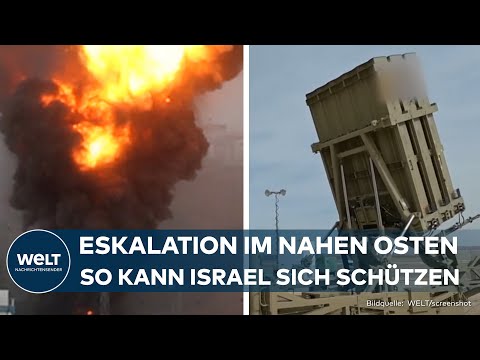 KRIEG IN NAHOST: Iranische Angriffswelle trifft! Abwehr auf vielen Ebenen - So schützt sich Israel!