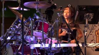 Omoe de Omoba Drum performance by Kanade Sato...