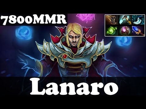Dota 2 - Lanaro 7800 MMR Plays Invoker vol 3 - Ranked Match Gameplay
