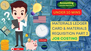 Download Lagu Materials Ledger Card u0026 Materials Requisition Part 2 Thumbnail