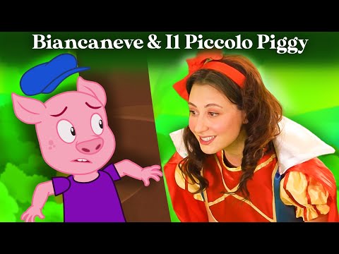 Biancaneve Serie Parte 12 - IL PICCOLO PIGGY | Storie Per Bambini Cartoni Animati I Fiabe e Favole