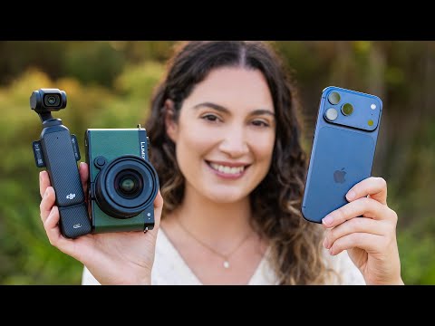 The BEST Vlogging Camera: iPhone 17 Pro vs Osmo Pocket 3 vs Lumix S9