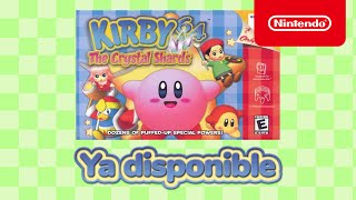 Nintendo  ¡Kirby 64: The Crystal Shards ya está disponible en Nintendo Switch! anuncio