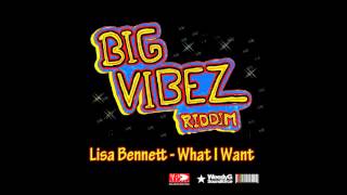 LISA BENNETT - WHAT I WANT - BIG VIBEZ RIDDIM by WEEDY G SOUNNDFORCE