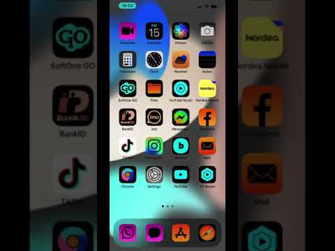 iPhone Classic invert reverse the colours of the display