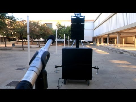 TIME AND PHASE ALIGNMENT WITH A PROCESSOR - GROUND STACKED SUBWOOFERS AND FLOWN LINE ARRAYS - SMAART