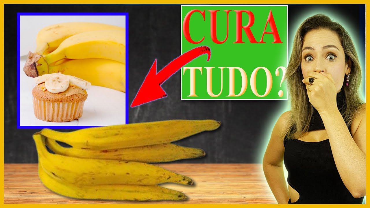 🟢IT MAKES A MIRACLE: Benefits of BANANA da EARTH | with RECIPE! GLYCEMIA, CHOLESTEROL CAN?!💪📈