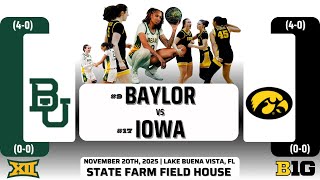 No. 7 Baylor vs No. 19 Iowa | 2025 WBCA Showcase | 11.20.25