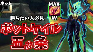コレだけ抑えとけば強いってホント！？ボットケイルの立ち回り5箇条【LoL】