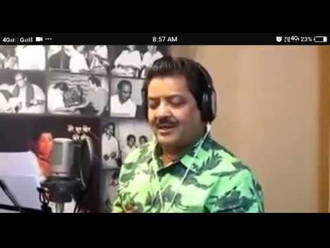 Whatsapp video udit narayan ho munda making song