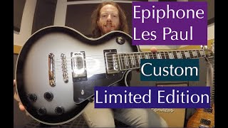 Video thumbnail for Epiphone Les Paul Custom Limited Edition by Evan Heath