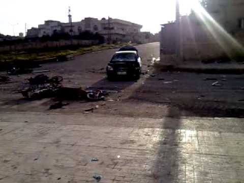 أحد ضباط الفرقة السابعة ميكا يفتخر بتدمير درعا و قتل الناس