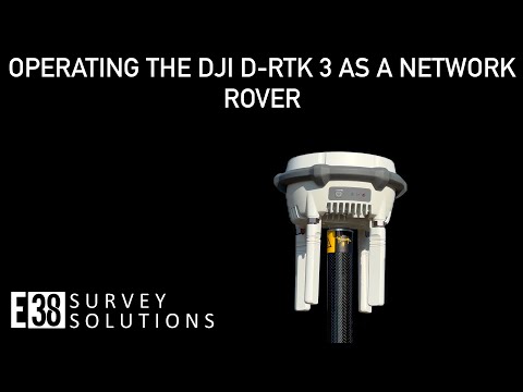 Betrieb des DJI D-RTK 3 als Netzwerk-Rover