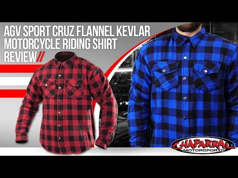 AGV Sport Cruz Flannel Motorcycle Riding Shirt Review