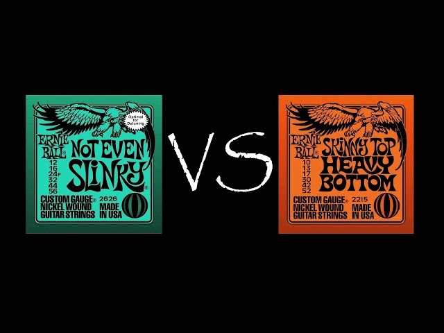 Vídeo relacionado con Ernie Ball Skinny Top Heavy Bottom Slinky - Cuerdas para guitarra eléctrica, entorchado de níquel, 3 paquetes, calibre 10-52