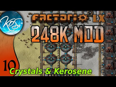 Steam Community :: Video :: Factorio 248k Mod 10 - MYSTERIOUS CRYSTALS &  KEROSENE - Tips & Tricks