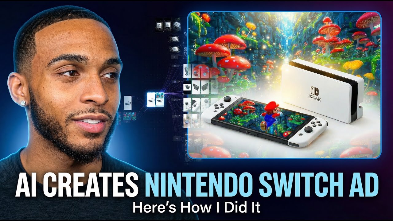 I Used AI to Create a Nintendo Switch Ad (Here's How I Did It)