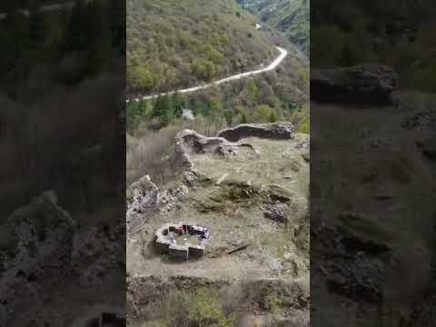 Remains of medieval fortress