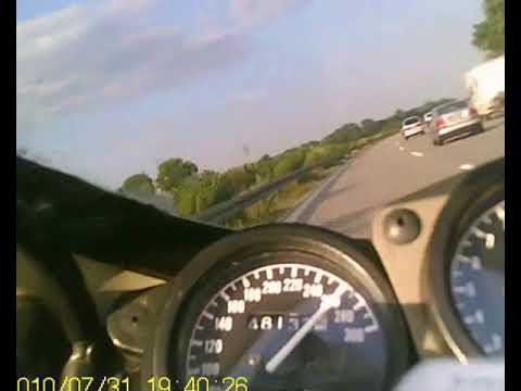 FZR 1000 high speed 100-280 Km/h