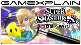 Super Smash Bros. Analysis: Rosalina & Luma Trailer (Secrets & Hidden Details - Wii U & 3DS)