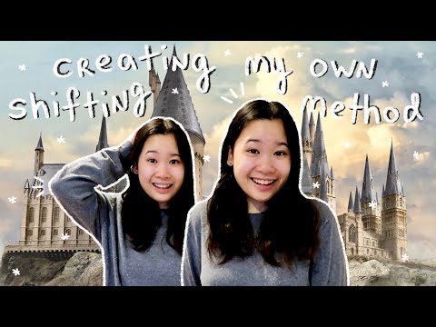 Part of a video titled shifting: sunset method | creating my own method to shift to Hogwarts
