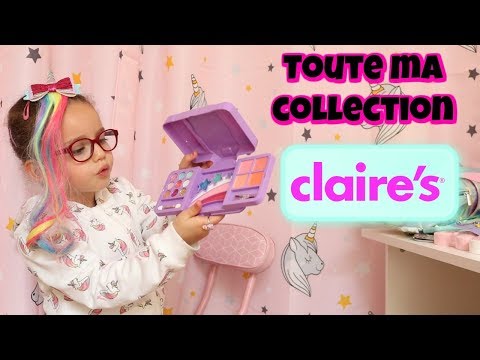 ✨Toute ma collection CLAIRE'S ✨ maquillage accessoires bijoux