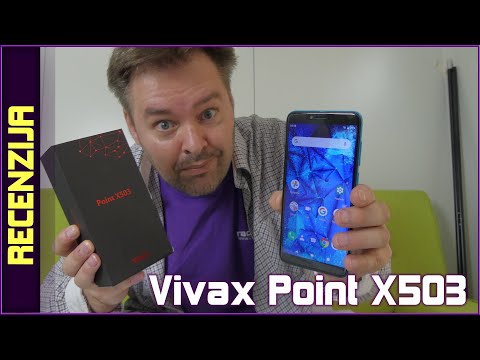 Vivax Point X503 recenzija - smartfon mini cijene i maksi baterije (14.08.2020)