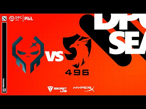 (4K) DPC 2021 SEA - Execration vs 496 - Game 3