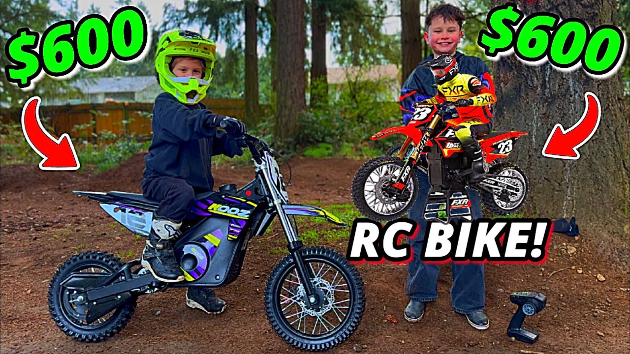 RC Dirt Bike vs REAL Dirt Bike - Which is Worth it?