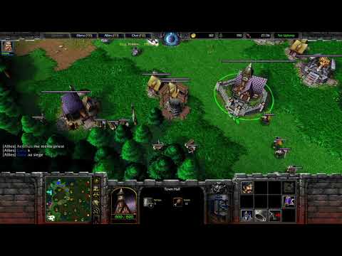 Warcraft 3 4v4 94 Footman pala