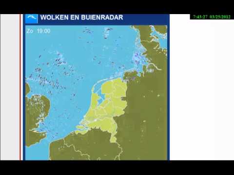 Weather Anomaly Europe (The Netherlands) 25.03.2012
