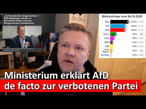 Neue Enthüllung: So verhindert das Innenministerium AfD-Kandidaturen!