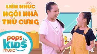 Video thumbnail of "Mầm Chồi Lá  - Liên Khúc Ngôi Nhà Thú Cưng - Nhạc Thiếu Nhi Sôi Động | Vietnamese Kids Song"