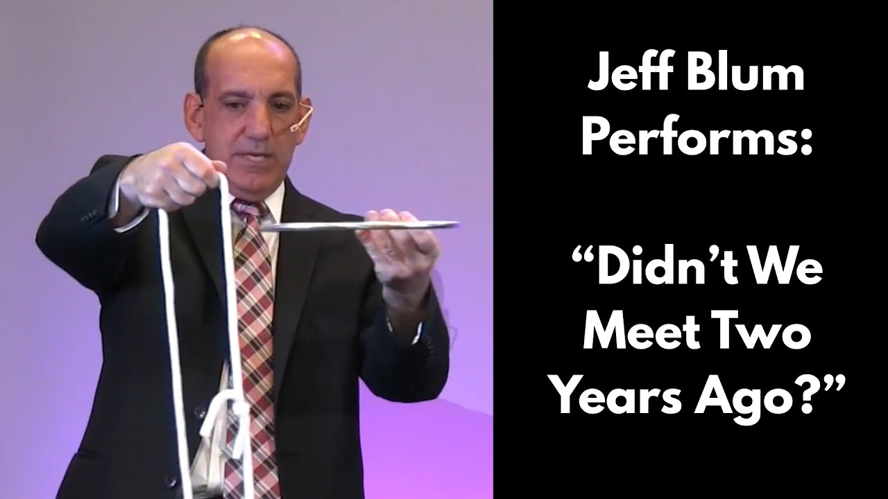 Promotional video thumbnail 2 for The Magic and Mentalism of Jeff Blum