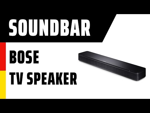 Soundbar Bose TV Speaker | Deutsch