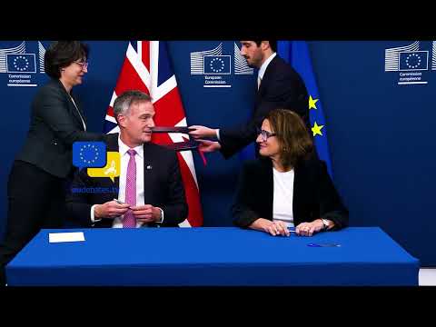 Video Thumbnail: Brussels & London Join Forces Again! EU-UK Seal Landmark Antitrust Cooperation Deal