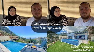Muhafazakar Villa Turu 🏡 | Fethiye/ Ölüdeniz Balayı Villası, Detaylı F