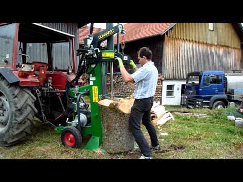 DORN-TEC Holzspalter mit Seilwinde
