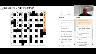 Solving the Quick Cryptic on 30th Oct