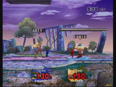 SSBB - ASC Singles Brackets - Arty (Falco) vs Logic (Olimar) 1