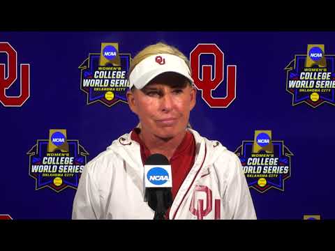 Oklahoma WCWS Post-Game Press Conference - June 08, 2021