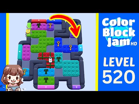 Color Block Jam Level 520 Guide