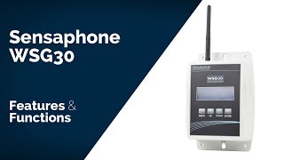 WSG30 Remote Monitoring System