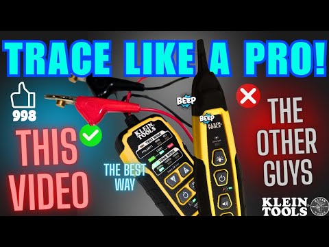 Klein Tone generator/ probe  - How to use a Toner The RIGHT way! 