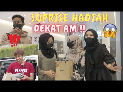 TEAH, AIRA, MARSYA DAN AMMOR SUPRISE KAN AM !! - KECIL TAPI BERMAKNA
