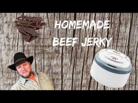 Homemade Beef Jerky With My Nesco Dehydrator