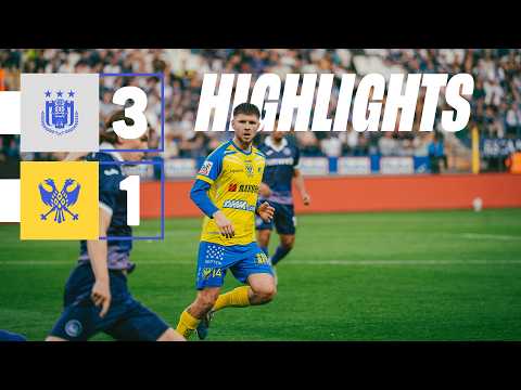 RSC Royal Sporting Club Anderlecht Bruxelles 3-1 K...