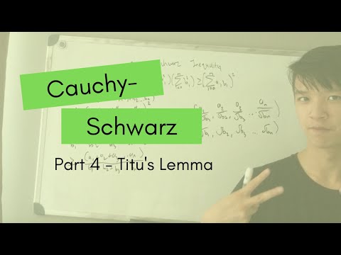 A Special Case - Titu's Lemma