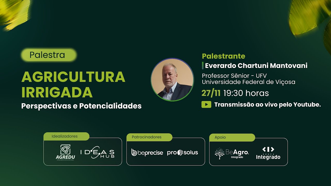 Agricultura Irrigada: Perspectivas e Potencialidades
